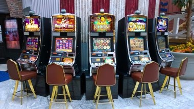 Slot game selection and interface